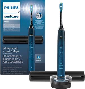 Philips Sonicare 9000 Special Edition Rechargeable Toothbrush, Blue Black, (HX9911/92)