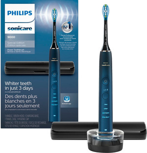 Philips Sonicare DiamondClean Smart 9300 Electric Toothbrush – Black (HX9903/11, No Box)
