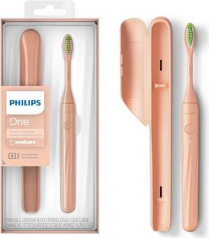 Philips One by Sonicare Rechargeable Toothbrush, Shimmer, (HY1200/25)
