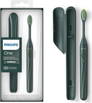Philips One by Sonicare Rechargeable Toothbrush, Green, (HY1200/28)