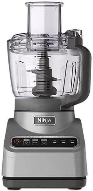Ninja Professional XL Food Processor, Storage Box, 1200 Peak-Watts, 4-in-1,  Chopping, Slicing/Shredding, Purees, Dough, 12-Cup Processor Bowl, 2 Blades  & 2 Discs, Feed Chute/Pusher, Black 
