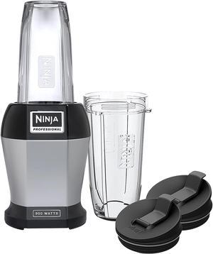 Ninja BL450C Nutri Pro Personal Blender for Juices Shakes  Smoothies 18 and 24 Oz cups BlackSilver 900W