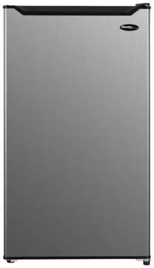 Danby Diplomat 3.2 cu. ft. Compact Refrigerator in Stainless Steel Look, DCR033B2SLM Danby Diplomat 3.2 cu. ft. Compact Refrigerator in Stainless Steel Look, DCR033B2SLM