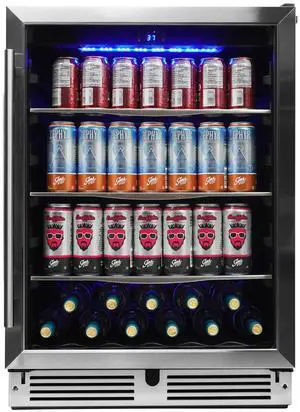 Danby 24? Under Counter Beverage Center in Stainless Steel, DBC057D1BSS Danby 24? Under Counter Beverage Center in Stainless Steel, DBC057D1BSS