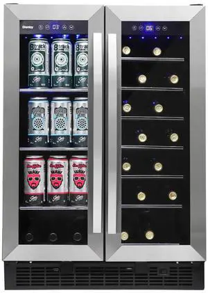 Danby 5.2 cu. ft. Beverage Center - Stainless Steel (DBC052A1BSS)
