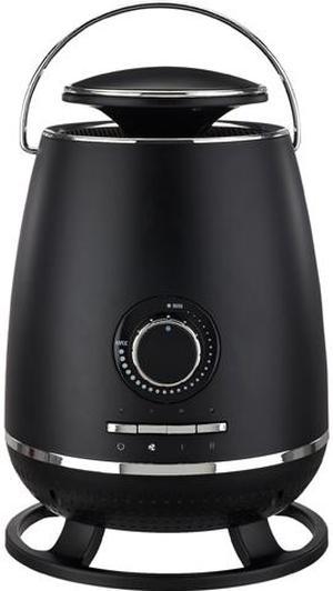 Optimus H-7231BK Portable 360 Surround Ceramic Heater with Thermostat, Black