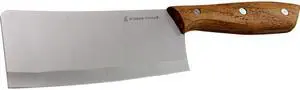 Gibson Home 107196.01 Seward 6 inch Cleaver with Wooden Handle