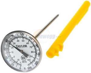 Taylor 8018N Anti-Microbial Instant Read Thermometer with Extra Large Dial