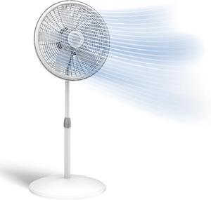 Lasko Elegance and Performance Pedestal Stand Fan, 3-Speeds, 90 Degree Oscillation, Adjustable Height, Timer, Remote for Indoor, Bedroom, Living Room, Home Office, Dorm Use, 18 Inch, White, 1850 Lasko Elegance and Performance Pedestal Stand Fan, 3-Speeds, 90 Degree Oscillation, Adjustable Height, Timer, Remote for Indoor, Bedroom, Living Room, Home Office, Dorm Use, 18 Inch, White, 1850