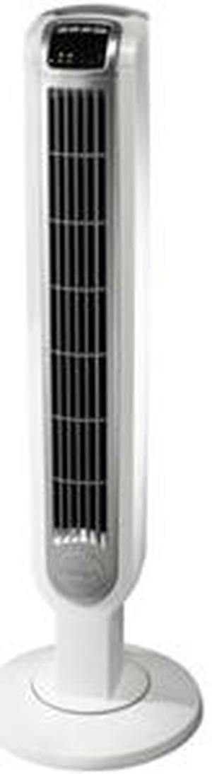 LASKO 2510 36" Tower Fan with Remote Control, White