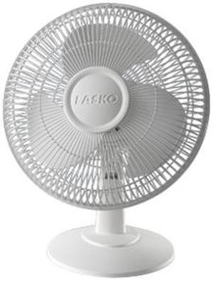 LASKO 3-Speed 12" Table Fan, White 2012