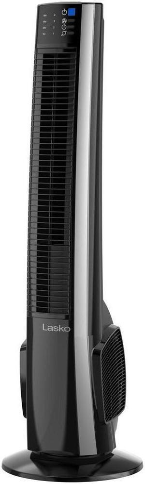 Lasko 38" Hybrid Tower Fan - 4 Speed - Oscillating Tower - Auto Shut-Off Timer - Remote Control