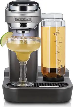 Bartesian 55310G Duet Cocktail Machine 2 Glass Spirit Bottles