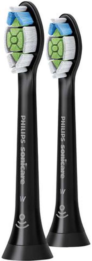 Philips Sonicare DiamondClean Toothbrush Replacement Heads, 2pk, Black, HX6062/95