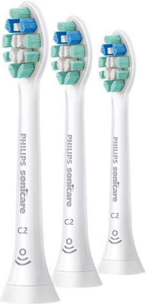 Philips Sonicare Optimal Plaque Control Toothbrush Replacement Heads, 3pk, White, HX9023/65