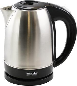 Better Chef IM-170S 1.7 L Cordless Stainless Steel Electric Tea Kettle