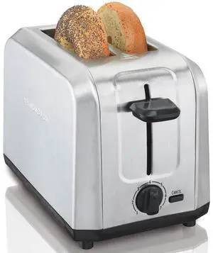 Hamilton Beach Brushed Stainless Steel 2-Slice Toaster (22910)