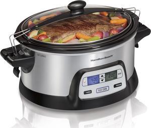 Brentwood Select SC-157R 7 Quart Slow Cooker, Red - Brentwood Appliances