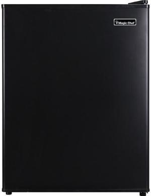 Magic Chef MCAR240B2 2.4 Cu Ft All-Refrigerator, Black