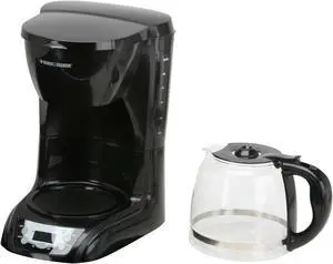 Black & Decker DLX1050B Black 12-Cup Programmable Coffee Maker