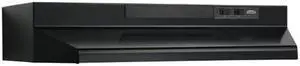 Broan  F403623  36" Convertible Range Hood, Black