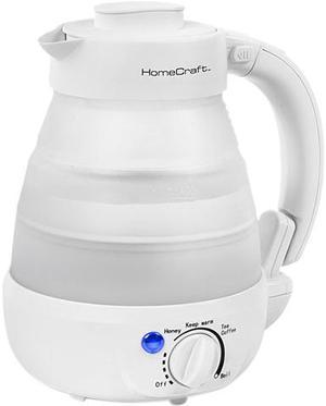 Lewis N. Portable Immersion Water Heater + Electric Kettle Alternative for  Coffee, Tea + Hot Chocolate, Camping, Travel + Office w/Travel Adapter,  White, 120/240v 