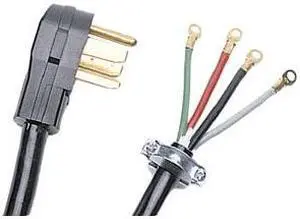 Certified Appliance Accessories 90-2028 4-Wire Dryer Cords (10 ft)