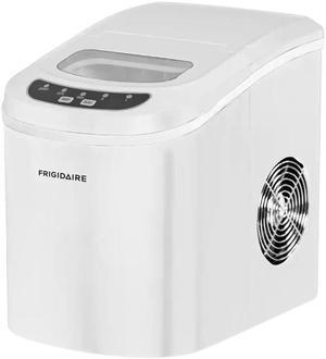Frigidaire Countertop Compact Ice Maker with 26lbs Capacity Production per Day - White