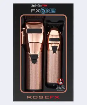 BaBylissPRO FXONE™ RoseFX Clipper & Trimmer Prepack (Tools Only), FX1CTRGTO BaBylissPRO FXONE™ RoseFX Clipper & Trimmer Prepack (Tools Only), FX1CTRGTO