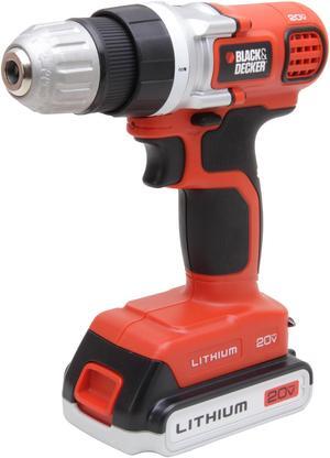 Black & Decker 20V MAX Lithium Drill/Driver