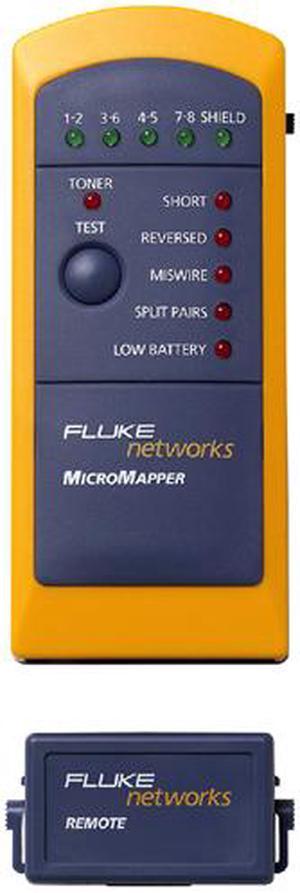 Fluke Networks MT-8200-49A MicroMapper Network Testing Device