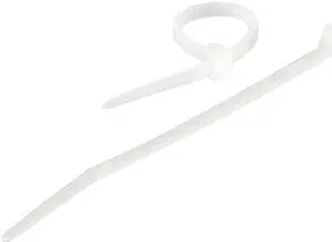 C2G 43032 4in Cable Ties - White - 100pk