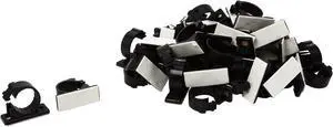 C2G 43053 50Pk .68in Self-Adhesive Cable Clamp