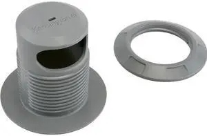 Grommet Hole Cable Anchor Gray