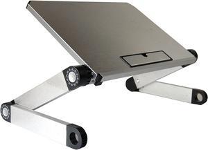 WorkEZ Light Adjustable Laptop Stand – Lightweight Adjustable Lap Desk for Laptop Desk Ergonomic Laptop Riser For Desk Laptop Stand for Bed Portable Laptop Desk Foldable laptop stand for couch