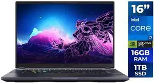 GIGABYTE AORUS 16X Gaming Laptop Intel Core i7-13650HX NVIDIA GeForce RTX 4060 16GB RAM 1TB PCIe SSD 16.0" WQXGA Windows 11 Home (9KG-43USC54SH) GIGABYTE AORUS 16X Gaming Laptop Intel Core i7-13650HX NVIDIA GeForce RTX 4060 16GB RAM 1TB PCIe SSD 16.0" WQXGA Windows 11 Home (9KG-43USC54SH)