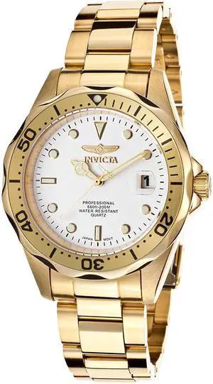 Invicta Men's Pro Diver 23kt Goldplated