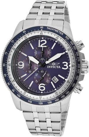 Invicta 13961 Men's Specialty Chrono Stainless Steel Blue Dial Ss Watch