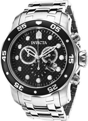 Invicta  Pro Diver 17082  Stainless Steel Chronograph  Watch