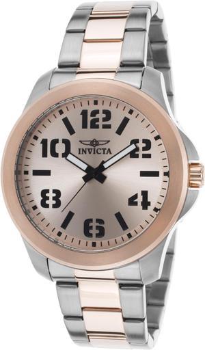 Invicta 21442Syb Men's Specialty Two-Tone Stainless Steel Rose-Tone Dial Watch