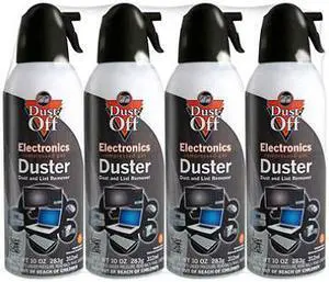 Dust-Off Compressed Gas Duster - 4 Pack
