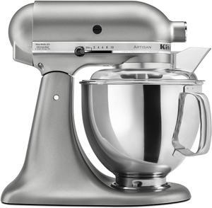 KitchenAid KSM150PSCU Artisan Series 5-Quart Tilt-Head Stand Mixer Contour Silver