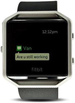 Fitbit Blaze Smart Fitness Watch Black Large