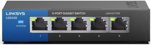 LINKSYS LGS105 5-Port Business Desktop Gigabit Switch