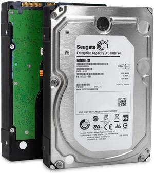 Seagate Enterprise Capacity 3.5 HDD | ST6000NM0034 | 6TB 7200RPM | Dual SAS 12Gb/s Interface | 512e | 128MB Cache 3.5-Inch | Internal Hard Drive for Server and Data Centers