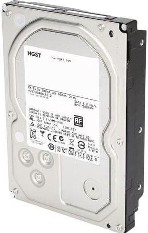HGST Ultrastar 7K6000 HUS726040ALE610 (0F23005) 4TB 7200 RPM 128MB Cache SATA 6.0Gb/s 3.5" Enterprise Hard Drive Bare Drive