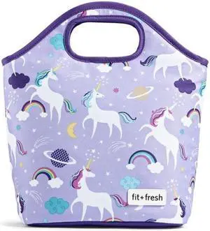 Medport 2839KLS2659 Fit & Fresh Purple Unicorn Blast Sloane Bag Kit