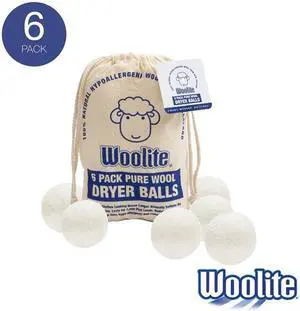 Woolite W-82429 Wool Dryer Ball Set - Pack of 6