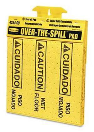 Rubbermaid Commercial Pad,Ovrspill,Tblt,22pd,Yw 4254