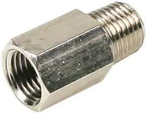 VIAIR 92833 Check Valve .375 Female to .375 Male NPT Nickle Plated
